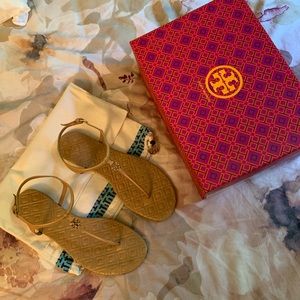 Tory Burch Nude Sandals